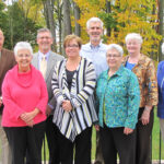 Sisters of St. Joseph Mission & Ministries Foundation original Board of Trustees: (L-R):        Robert Cox, Sr. Mary Hermann, Scott Whalen,     Tina Mengine, Bill Hilbert, Jr., Sr. Mary Ann White,                                        Sr. Clare Marie Beichner, and                                           Sr. Catherine Manning                                                   (absent Sr. Carol Morehouse).