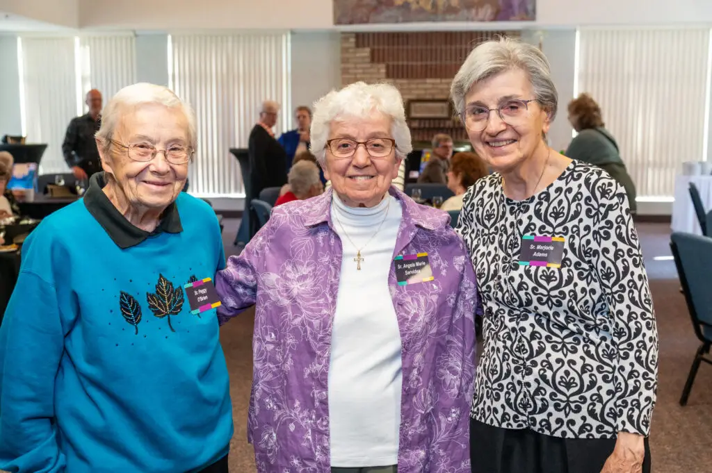peggy, marjorie and angela